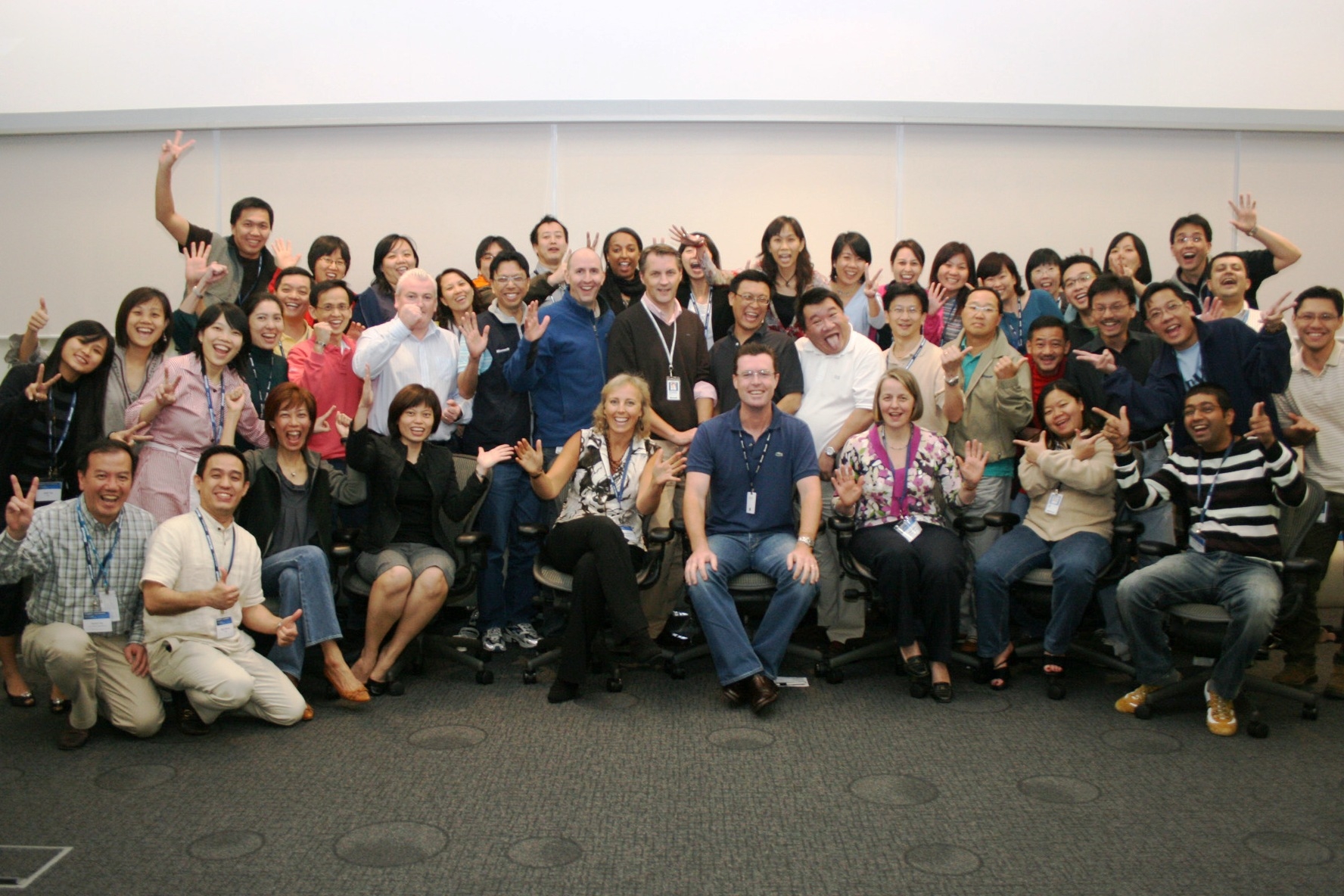 Microsoft APOC V-based Leadership Cultural Change Large Fun Group - 2009